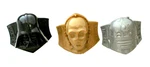 Star Wars Darth Vader R2D2 C3PO Plastic Toy Gum Machine Ring New Nos 2015. Fixed Price $11.99.