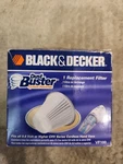 Black & Decker Dust Buster Chv Cordless Hand VF100 Replacement Vacuum Filter. Fixed Price $9.00.