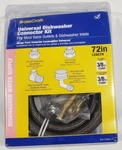 Brasscraft B1U-72DW612 Speedi Plumb Braided Universal Dishwasher Connector Kit. Fixed Price $30.00.