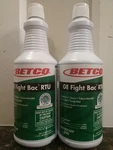 2( Two) Bottles Of Betco Ge Fight Back Rtu, 1 Quart Each Cleaners. Fixed Price $18.99.