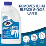 Out Brite Laundry Whitener, Cleaner, Brighter And Fresher 28 Ounces. Fixed Price $8.58.