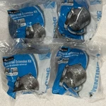 Lambro 320L In. Universal Aluminum Duct Extension Kit *( Lot Of 4)* Dryer Vent. Fixed Price $9.99.