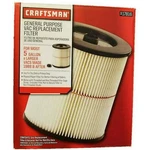 Craftsman 9-17816 Oem Filter Fits Current Vacuums 5 Gallons And Above. Fixed Price $19.95.