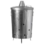 Gardenised 20-GALLON Galvanized Steel Incinerator Can With Lid & Vent Holes, .... Fixed Price $128.86.
