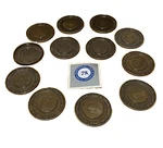 National Lock Hardware 1903-1978 75TH Anniversary Coasters/paperweight Set Of 12. Fixed Price $64.99.