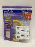 Brass Craft Procoat Gas Connector Stainless Steel 3/8 In. X 36. Fixed Price $13.99.