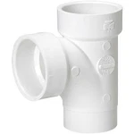 Mueller 06114 Streamline Sanitary Street Tee, 3 In, Spigot X Hub, Sch 40/STD. Fixed Price $37.56.
