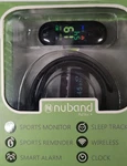 Fitness Tracker-nuband Activ+ NU-G0002-BK- With Charger & Extra Band.. Fixed Price $19.95.