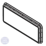 Frigidaire Refrigerator Cover Assembly 5304529542. Fixed Price $36.21.