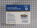 New Genuine Oem Whirlpool Kitchenaid 60 Pack Trash Compactor Bags W10165294RB. Fixed Price $70.10.