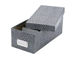 Esselte 40588 Index Card File Box 1200 Capacity Black/white. Fixed Price $27.58.