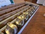 Caf Electric Range Knobs Handles Brushed Stainless - Cxfcehkpmss. Fixed Price $54.55.