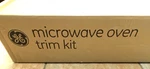 Ge Microwave Oven Trim KIT,BLACK,JX830DF1BB,NEW In Box,face Plate,bracket Mount. Fixed Price $64.98.