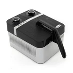 Brentwood 1200W 3.4 Qt Rapid Electric Nonstick Air Fryer Stainless Steel. Fixed Price $122.84.
