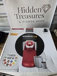 Keurig K200 Single Serve Imperial Red K-cup Pod Coffee Maker New Open Box. Fixed Price $300.00.