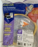Brasscraft 3/8" Female Flare Excess Flow Valve 1/2" Mip 24" Gas Connector. Fixed Price $15.49.