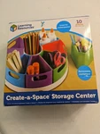 Learning Resources Create Space Classroom Storage Center Craft Organizer. Fixed Price $9.99.
