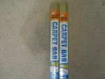 Frost King Carpet 1-3/8" Wide X 3' Long Fluted Gold 36" H591FB/3 (2 Bars). Fixed Price $17.95.