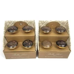 Bella Lux Drawer Knobs Set Of 8 Rustic Brown Wooden Metal Brass. Fixed Price $15.00.
