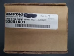 Amana Microwave Menumaster Switch, Interlock Assy 53001601 (G2T). Fixed Price $65.00.