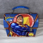 Vintage Style Superman Metal Lunch Box Dc Comics Tin Company Storage Case. Fixed Price $17.97.
