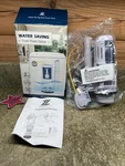 Zone Industries Water Saving Dual Flush Valve Kit New Open Box. Fixed Price $12.50.