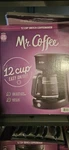 Mr. 12 Cup Switch Coffeemaker Black Easy On/off, Auto Pause. Fixed Price $32.81.