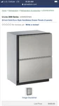 Line Wine Cooler Stainless Steel Frame Part # U-DWRESP60S Only. Fixed Price $200.00.