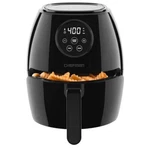Chefman 3.5QT Air Fryer With Flat Basket - Black. Fixed Price $30.00.