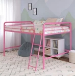 Dorel Jett Junior Full Size Pink Loft Bed. Fixed Price $89.00.
