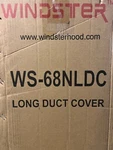 Windster WS-68HILDC Long Size Duct Cover For Wall Mount Range Hood, Stainless. Fixed Price $120.00.