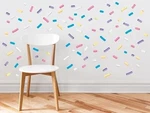 Sunny Decals Mini Sprinkles Confetti Pastel 5 Colors Wall New Fast Ship. Fixed Price $14.99.