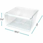 Upper Crisper Drawer - Whirlpool WRS325FDAM04 Kenmore 106.56544400 106.56536401. Fixed Price $60.89.