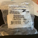 New Oem Whirlpool Switch WPW10326246 / (INV#288). Fixed Price $70.00.