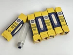 Lot 6 Ge Fg 1048-AX2 Tubular Lamp 120V 40W Frosted Light Bulb Vtg New Old Stock. Fixed Price $24.00.