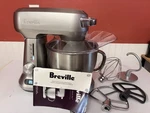 Breville Stand-alone Mixer Pro Digital Display BEM800XL, 5 Attachments, Instr. Fixed Price $249.99.