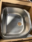 Elkay Signature Plus 24IN Undermount Stainless Steel Sink Bowl 18 Gauge. Fixed Price $30.00.