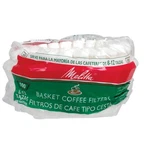 Melitta 629552 Thicker Paper White Basket Coffee Filter For 8 To 12 Cup. Fixed Price $7.56.