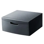Samsung WE357A0B 15" Silver Blue Laundry Pedestal With Storage Drawer. Fixed Price $299.95.