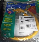 Brasscraft CSSD44-48 1/2" Mip X 48-INCH Gas Appliance Connector. Fixed Price $15.65.