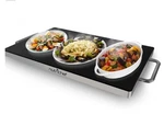 Nutrichef PKWTR45 Electronic Warming Tray Large Glass Hot Plate, 20 12. Fixed Price $85.00.
