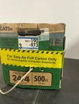 Southwire 57157945 500-FEET 24-GAUGE 4-WIRE Indoor/outdoor Cord; Tan. Fixed Price $80.61.