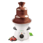 Nutrichef Three Tier Electric Chocolate Fondue Fountain - White PKFNMK16. Fixed Price $47.99.