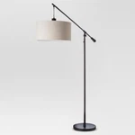 Drop Pendant Floor Lamp Antique (satin Nickel Finish) - Threshold. Fixed Price $59.99.