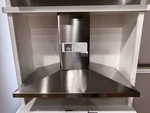 Falmec Potenza FPVUL36W3SS 36" Stainless Wall Chimney Range Hood Nob #146576. Fixed Price $659.00.