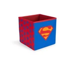 Dc Comics Superman Logo Storage Bin Cube Organizer 11 Inches. Fixed Price $24.99.