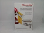 Kitchenaid Stand Mixer Attachment 3-PIECE Pasta Roller & Cutter Set Ksmpra. Fixed Price $175.99.