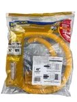 Brasscraft 48 Gas Connector Kit Safety Plus Efv Valve Yellow Coated, Stainless. Fixed Price $13.50.