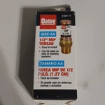 Oatey Water Hammer Arrestor 1/2" Mip Brass Copper Male-female #39177. Fixed Price $9.99.