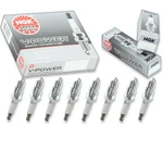 8 Pcs Ngk V-power Spark Plugs 1974-1993 Ford Thunderbird 5.0L 6.6L 7.5L Ul. Fixed Price $31.73.
